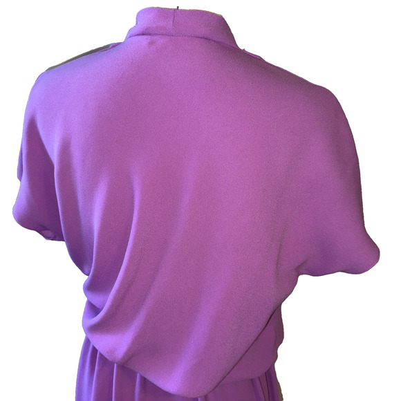 Trina Turk ENCHANTRESS ELASTICIZED WRAP DRESS IN MORNING GLORY Size S - Picture 7 of 11